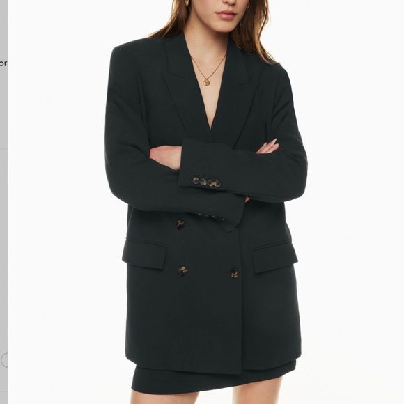 Aritzia Jackets & Blazers - Aritzia Wilfred Womens Cherrelle Blazer Black Small NWT